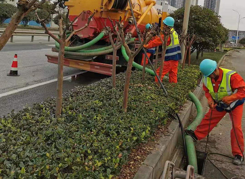 光山市政管道清淤