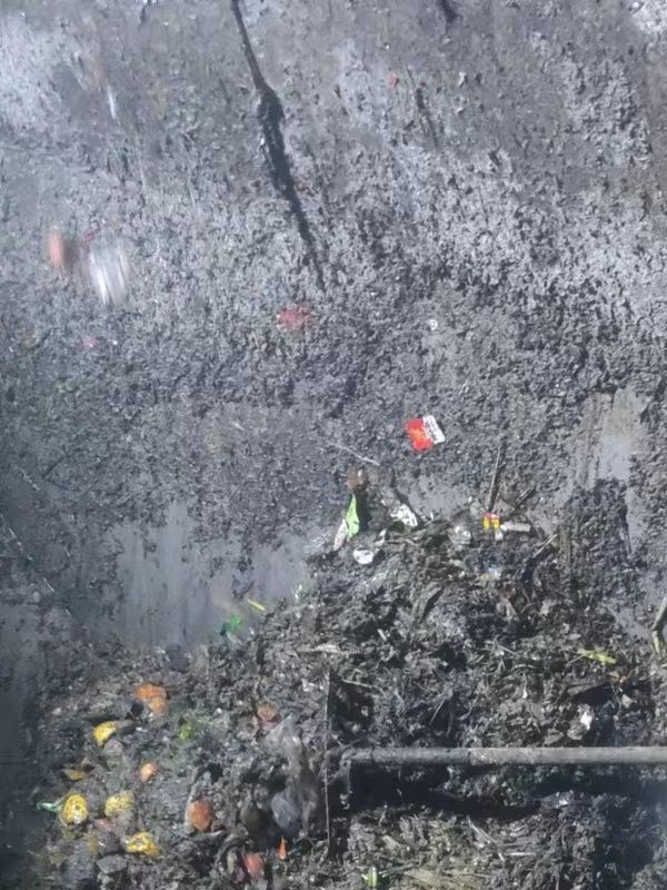 光山污水池清理